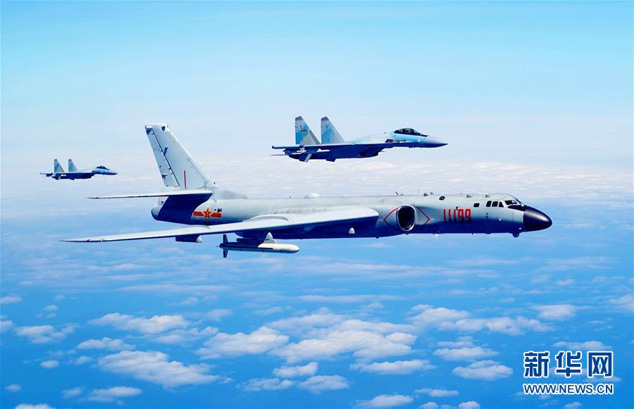 （圖文互動(dòng)）（1）空軍發(fā)布宣傳片展現(xiàn)殲-20、蘇-35、轟-6K海上新航跡