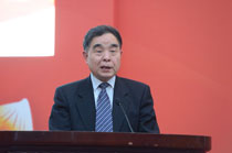 全國人大教科文衛(wèi)委員會主任委員、清華大學新聞出版學院院長柳斌杰致辭
