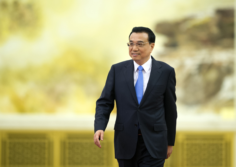 3月15日，國務(wù)院總理李克強在北京人民大會堂與中外記者見面，并回答記者提問。新華社記者 謝環(huán)馳 攝