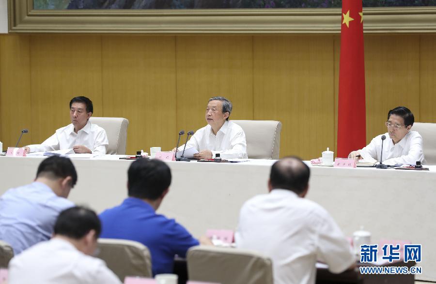 7月20日，國務院安委會在北京召開全國安全生產電視電話會議。中共中央政治局委員、國務院副總理、國務院安委會主任馬凱出席并講話。新華社記者丁林攝