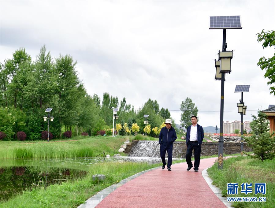 （圖文互動）（2）青海互助：送走污水，迎來碧波