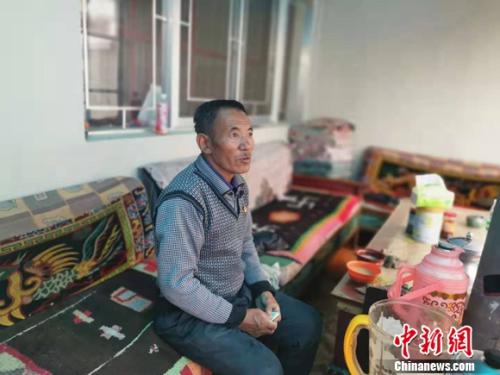 圖為黨確桑布。 謝藝觀 攝