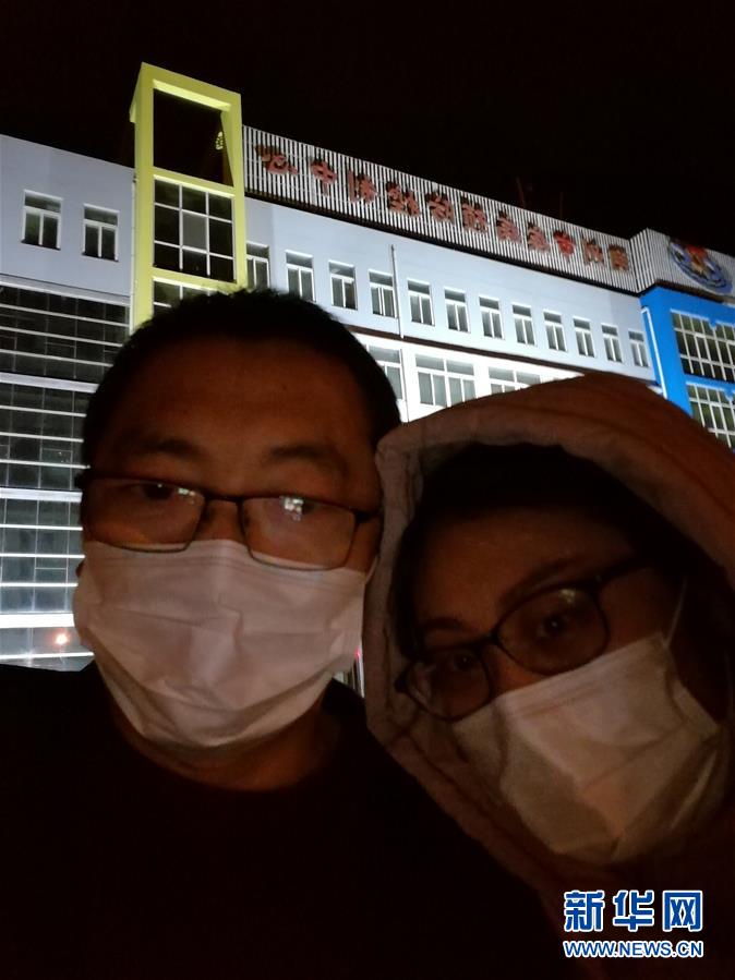（一線抗疫群英譜·圖文互動）（3）山西檢測員伉儷：疫情不退，決不放松