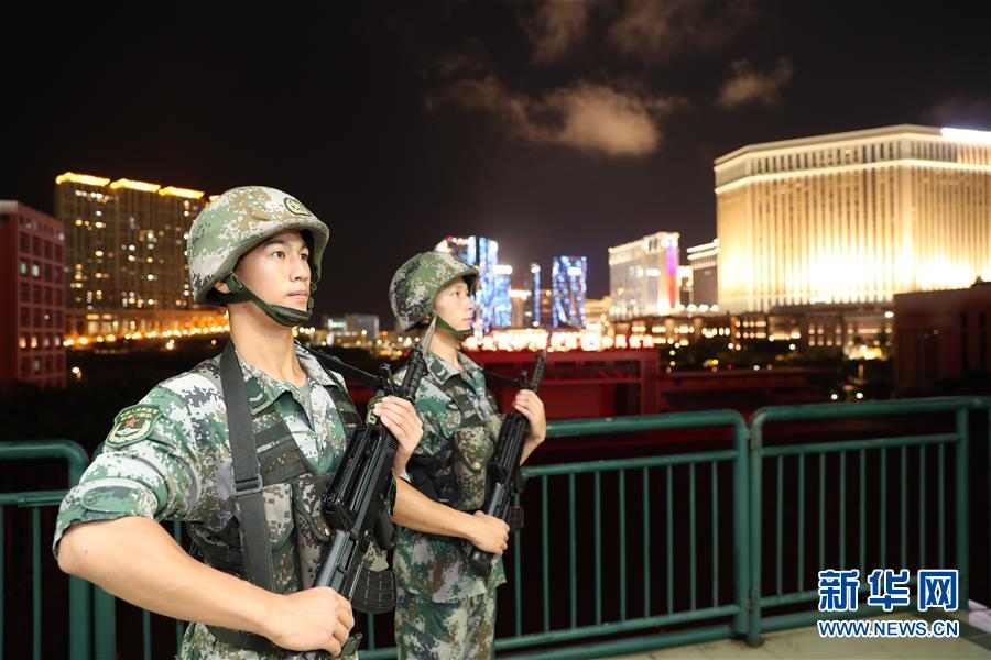 （在習(xí)近平強軍思想指引下·我們在戰(zhàn)位報告·圖文互動）（1）駐澳門部隊：濠江之畔，最可愛的人