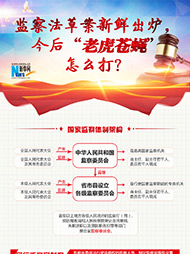 監(jiān)察法草案新鮮出爐 今后“老虎蒼蠅”怎么打？