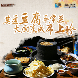 莫道豆腐平常菜，大廚烹成席上珍