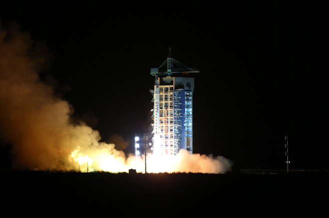 4月6日，實踐十號衛(wèi)星發(fā)射升空。