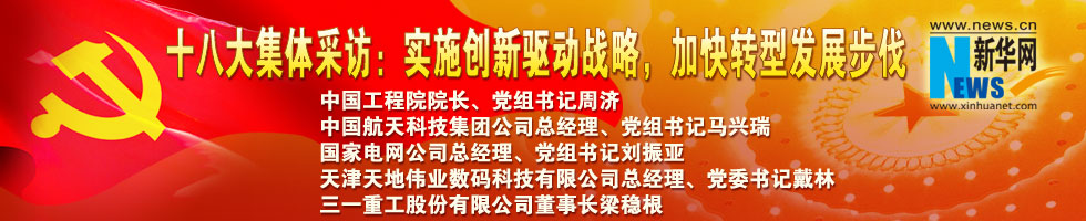 十八大集體采訪：實(shí)施創(chuàng)新驅(qū)動(dòng)戰(zhàn)略，加快轉(zhuǎn)型發(fā)展步伐