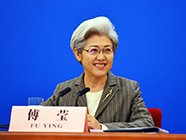 十二屆全國人大三次會議副秘書長、發(fā)言人傅瑩