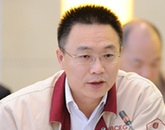 北京市建工集團總承包部工會主席、黨委副書記李長曉發(fā)言