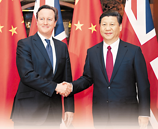 習(xí)近平：英對(duì)中國開放具遠(yuǎn)見