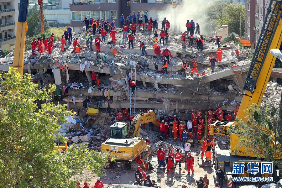（國(guó)際）（10）愛(ài)琴海地震致土耳其、希臘至少27人死亡