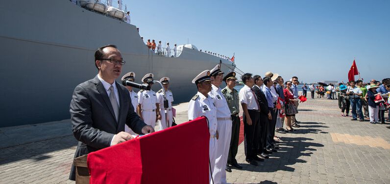 友誼、和平、交流、合作：中國(guó)海軍152艦艇編隊(duì)到訪埃及