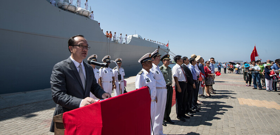 友誼、和平、交流、合作：中國海軍152艦艇編隊(duì)到訪埃及