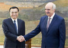 李克強(qiáng)會(huì)見(jiàn)希臘議長(zhǎng)